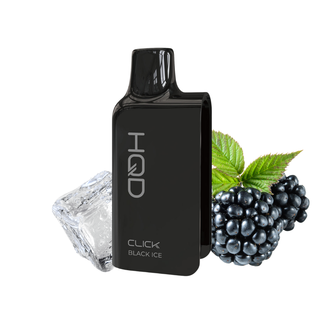 hqd click pod black ice